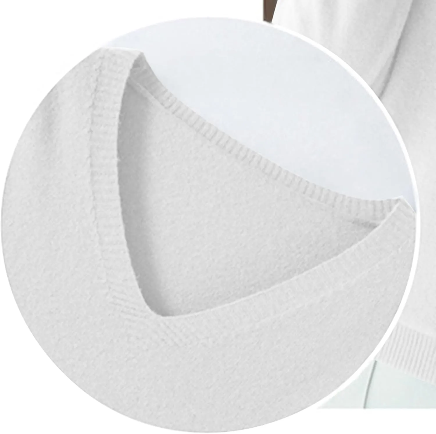 Cashmere Sweaters for Women Long Sleeve V Neck Pullover Tops Loose Soft Cozy Sweater Warm Wool Knit Sweater Shirts