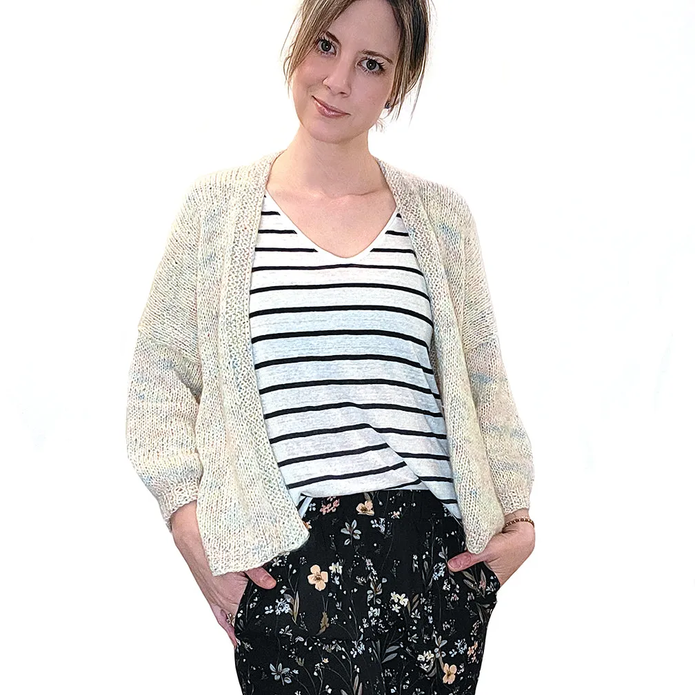 Deb Cardi {knitting pattern}