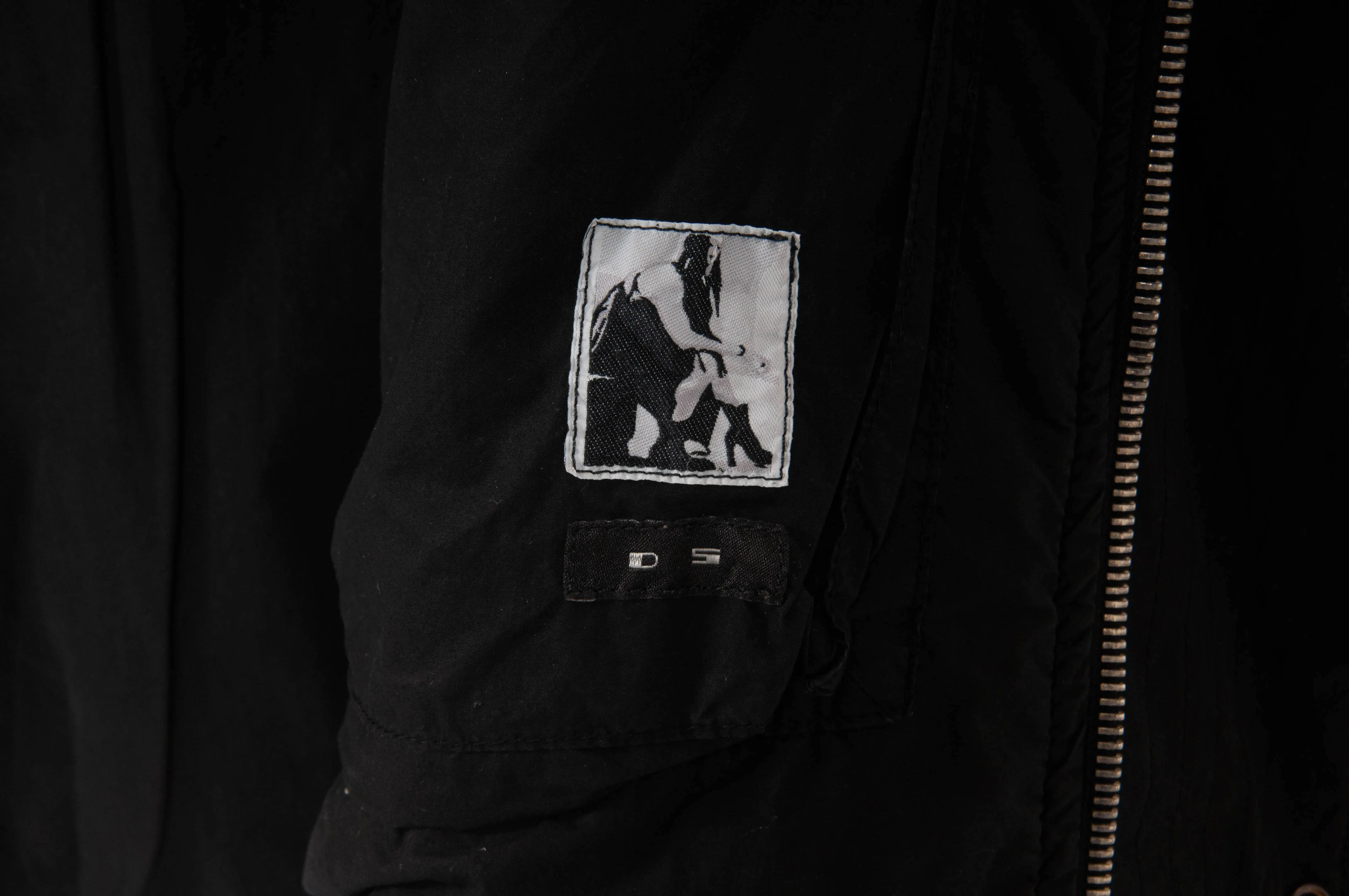 DRKSHDW Exploder Parka Bomber Jacket (Black)
