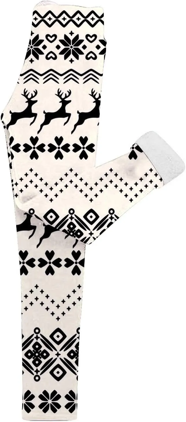Gym Clothes for Woman for Women Thermal Pants High Waist Tummy Stretchy Warm Winter Tights Leggings for Women