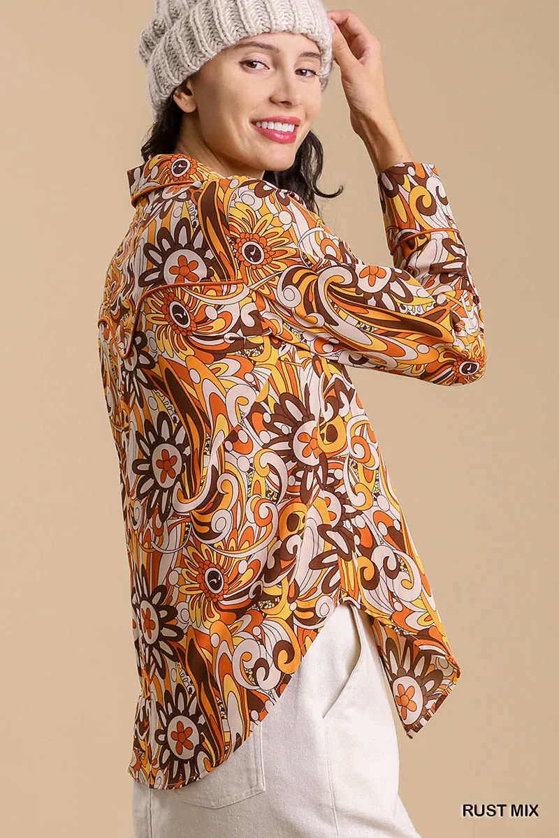 Twisted Western Top