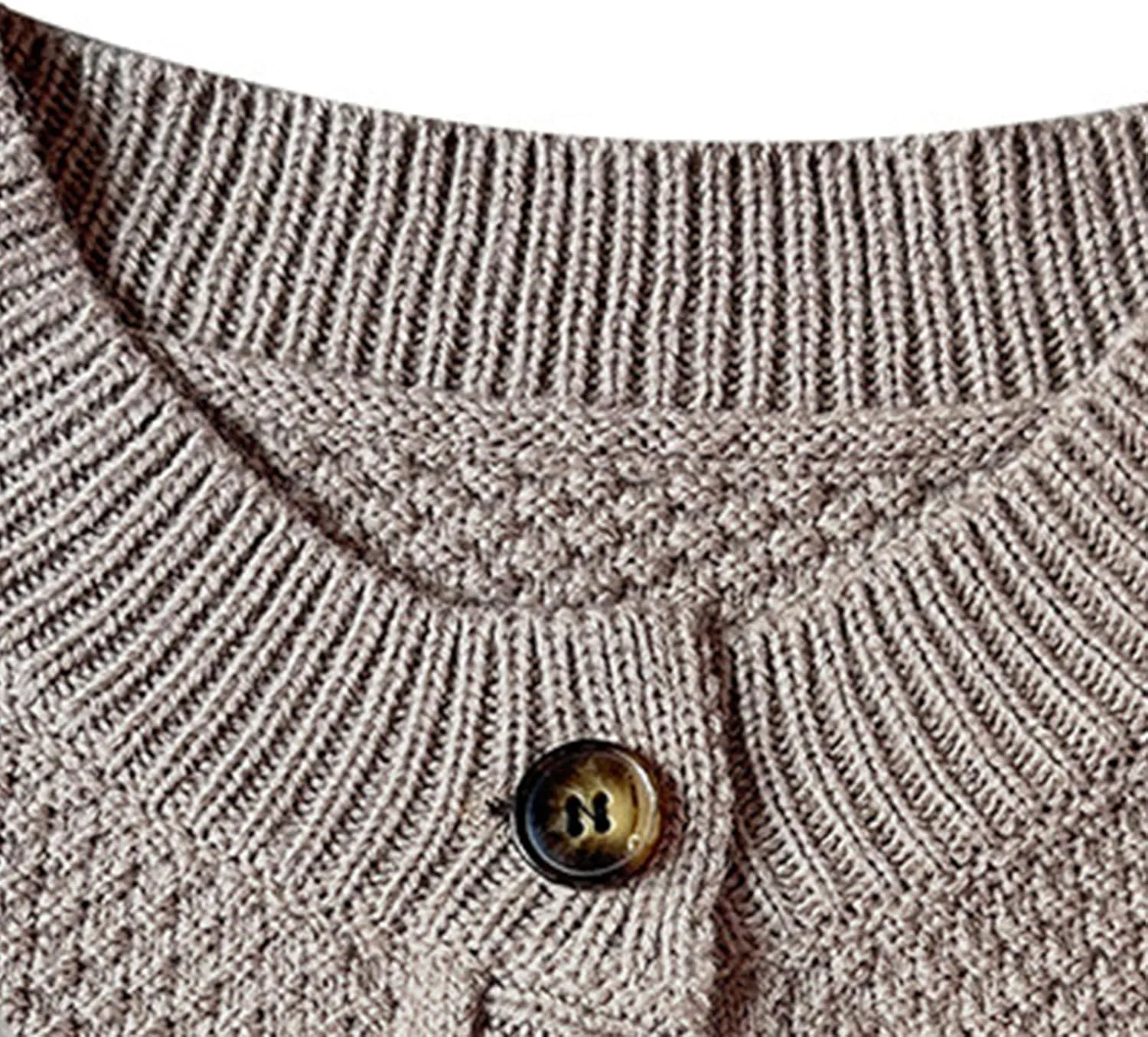 Women's Fashion Casual Cardigan Sweater Open Front Long Sleeve Chunky Knit Cardigans Sweaters Outerwear Knitwer Coats