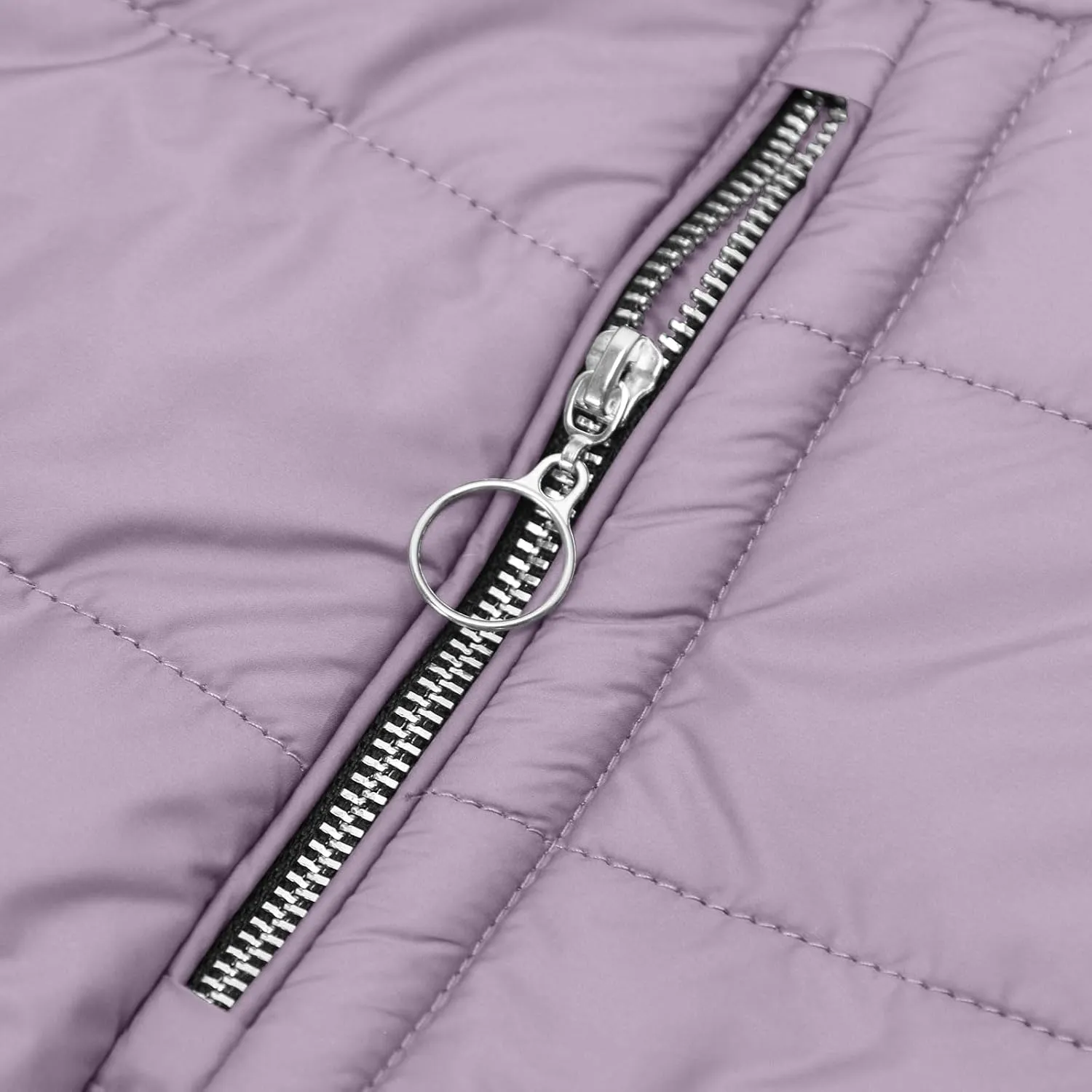 Women's Fleece Lined Puffer Coats Winter Sherpa Hooded Down Jackets Plus Size Warm Windproof Quilted Parkas Overcoat