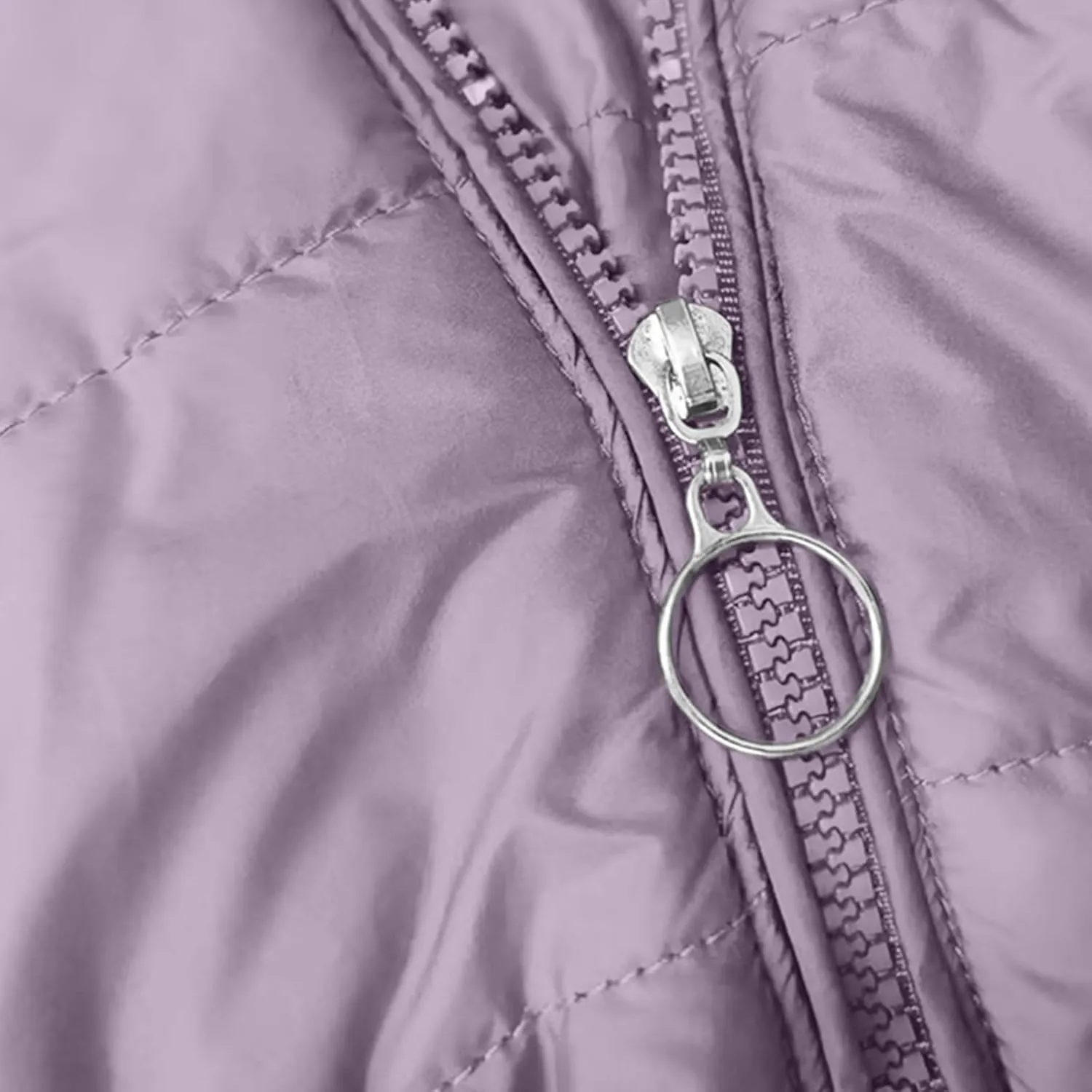 Women's Fleece Lined Puffer Coats Winter Sherpa Hooded Down Jackets Plus Size Warm Windproof Quilted Parkas Overcoat