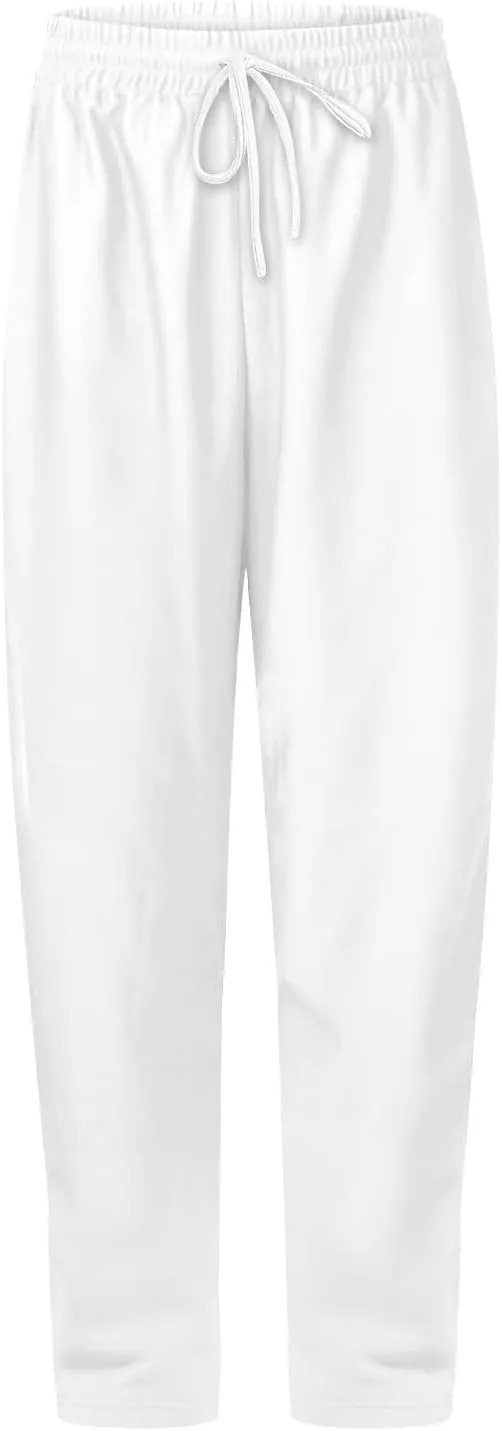 Womens Fleece Sweatpants Straight Legs Winter Sweatpants Casual High Waisted Sport Workout Pants with Pockets