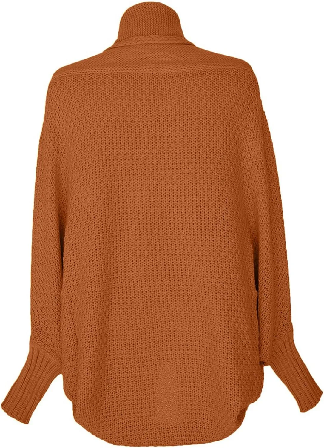 Womens Kimono Batwing Cable Knitted Slouchy Oversized Wrap Cardigan Sweaters Trendy Casual Duster Lightweight Cardigan